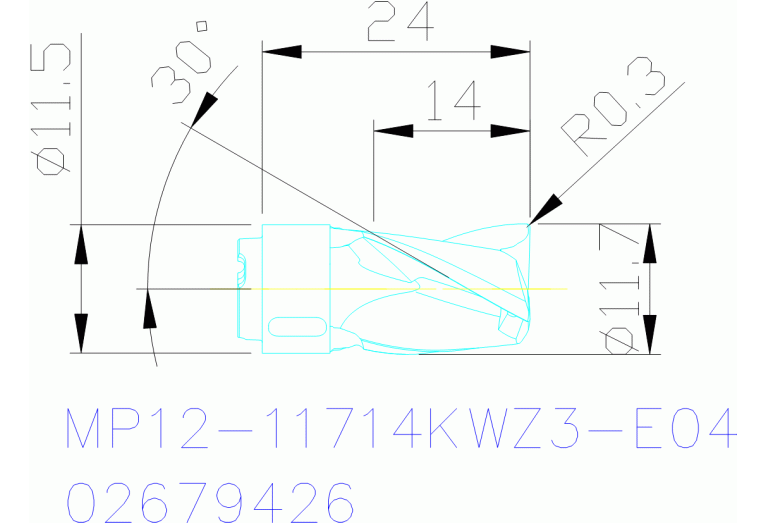 MP12-11714KWZ3-E04 F40M