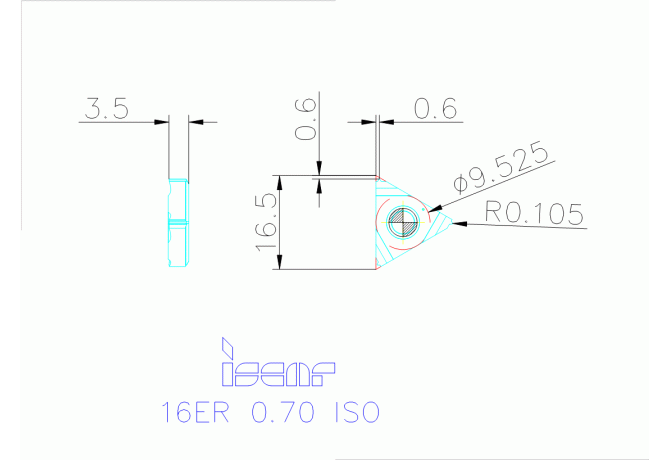 16ER 0.70 ISO IC908