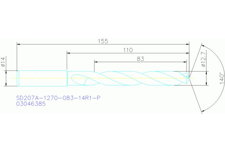 SD207A-1270-083-14R1-P