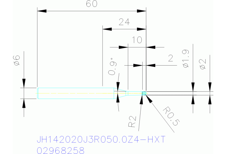 JH142020J3R050.0Z4-HXT