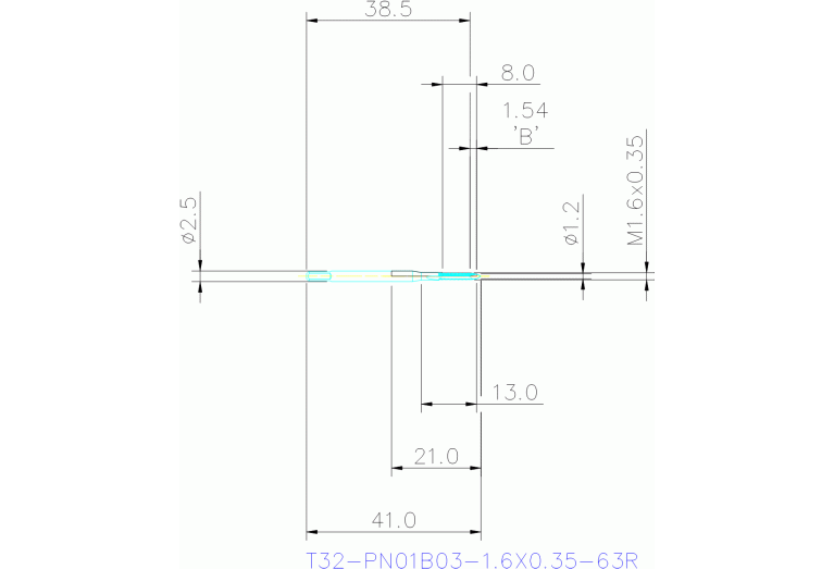 T32-PN01B03-1.6X0.35-63R