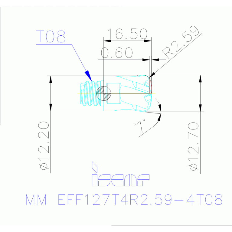MM EFF127T4R2.59-4T08 IC903