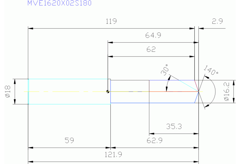 MVE1620X02S180 DP1020