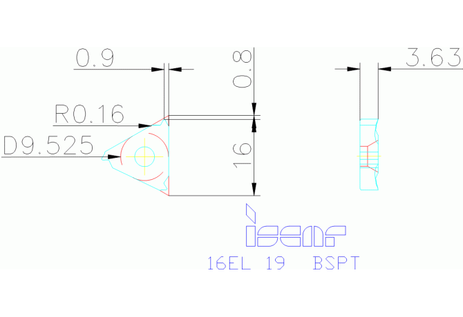 16EL 19 BSPT IC908