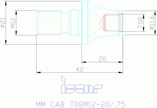 MM CAB T08M12-20/.75