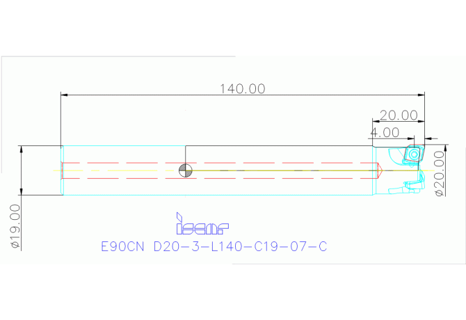 E90CN D20-3-L140-C19-07-C