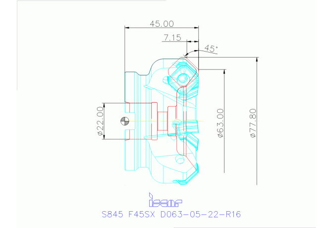 S845 F45SX D063-05-22-R16
