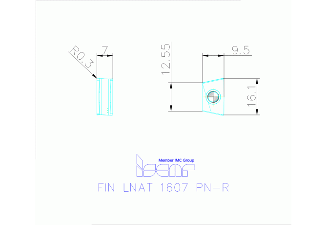 FIN LNAT 1607 PN-R IC808