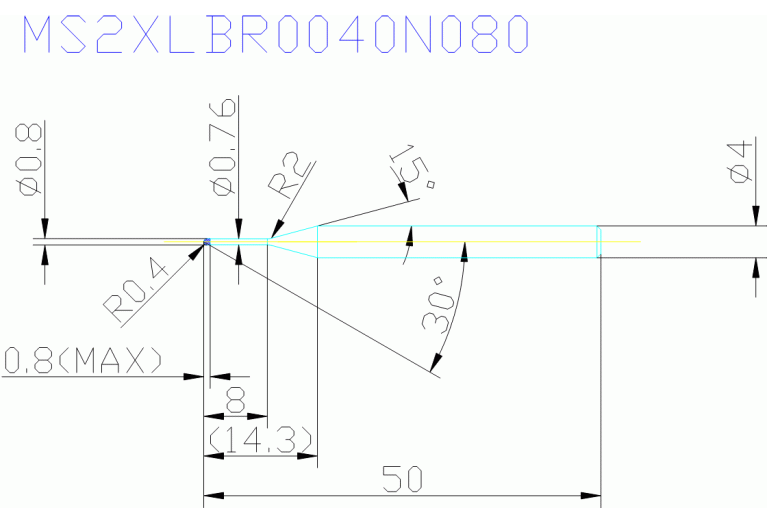 MS2XLBR0040N080