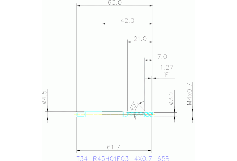 T34-R45H01E03-4X0.7-65R