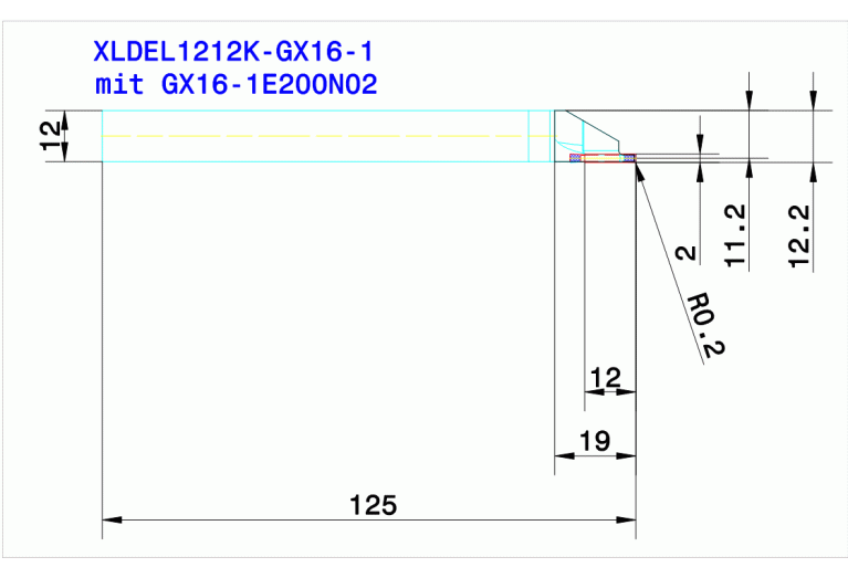 XLDEL1212K-GX16-1
