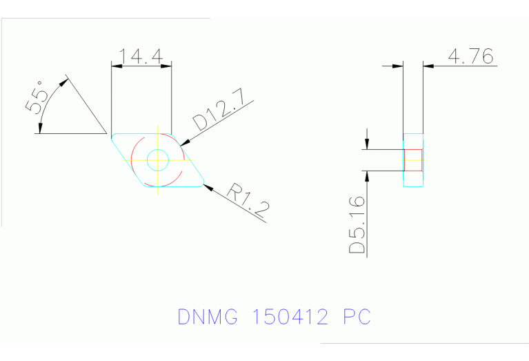 DNMG 150412 PC TT8125
