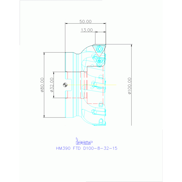 HM390 FTD D100-8-32-15