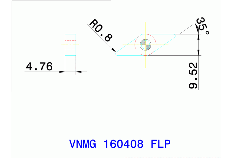 VNMG 160408 FLP TT8125