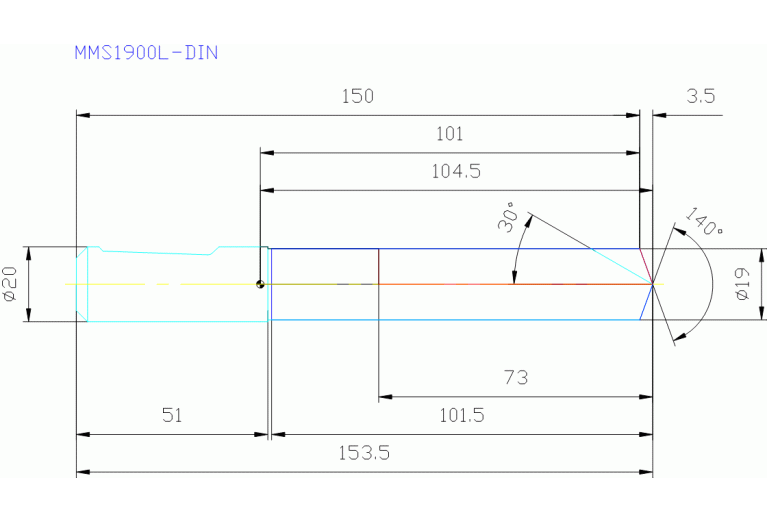 MMS1900L-DIN DP7020
