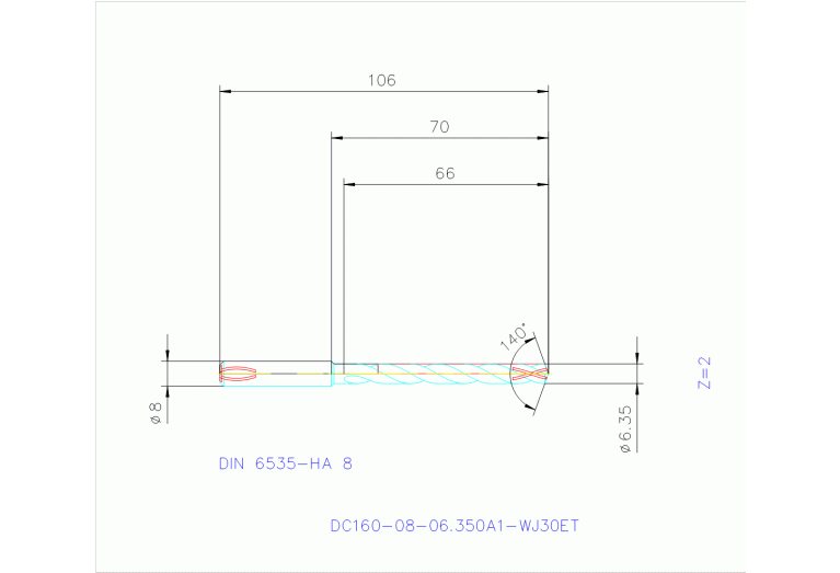 DC160-08-06.350A1-WJ30ET