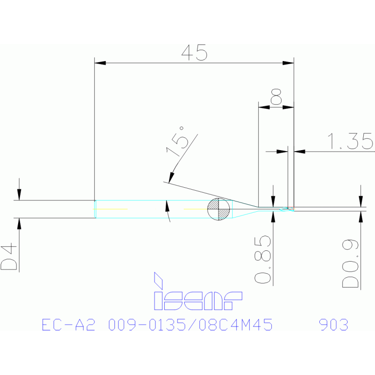 EC-A2 009-0135/08C4M45 IC903