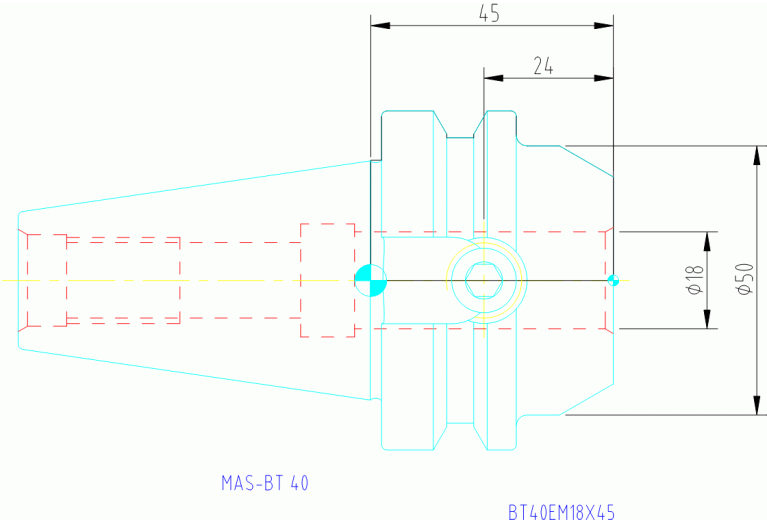 BT40EM18X45