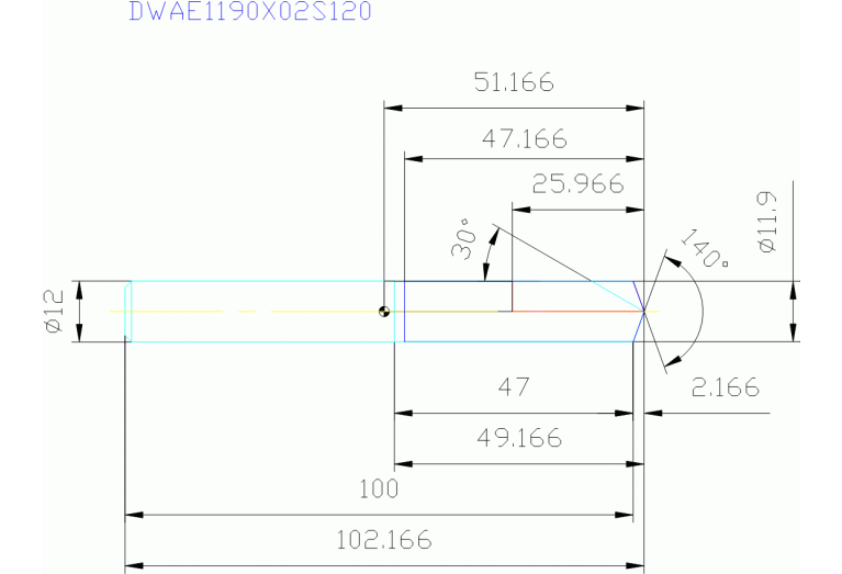 DWAE1190X02S120 DP102A