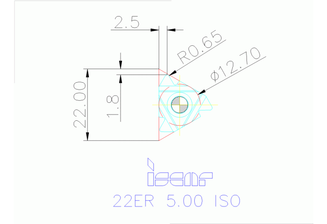 22ER 5.00 ISO IC908