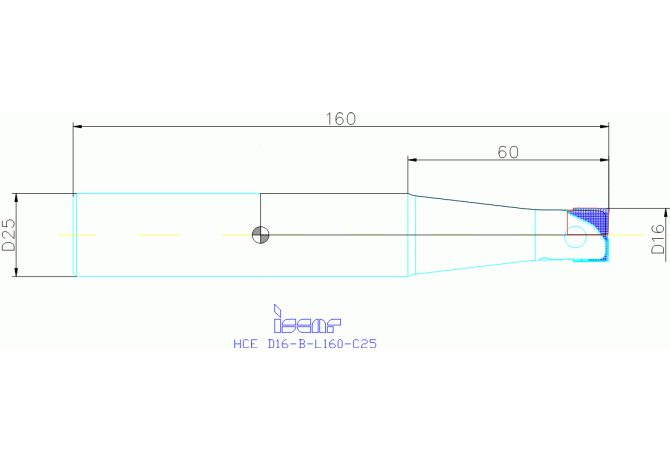 HCE D16-B-L160-C25