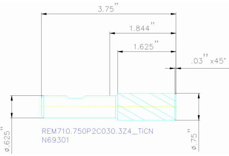 REM710.750P2C030.3Z4 TICN