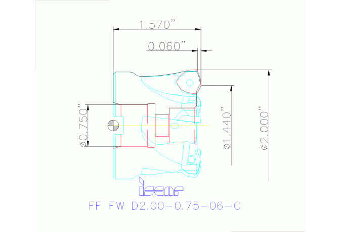 FF FW D2.00-0.75-06-C