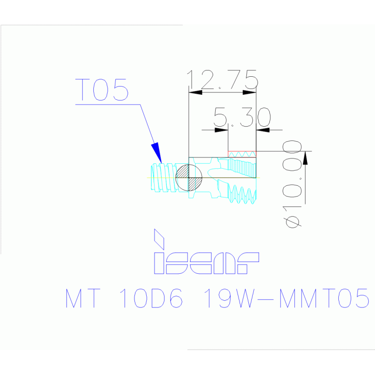 MT 10D6 19W-MMT05 IC908