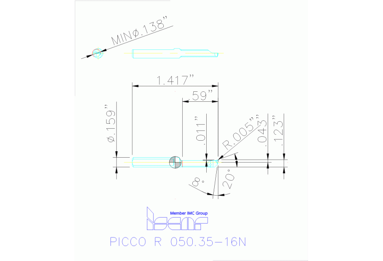 PICCO R 050.35-16N IC908