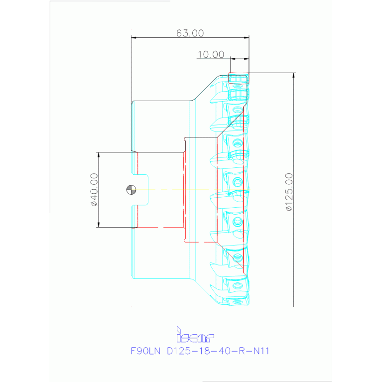 F90LN D125-18-40-R-N11