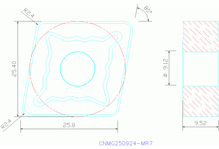 CNMG250924-MR7 TP200