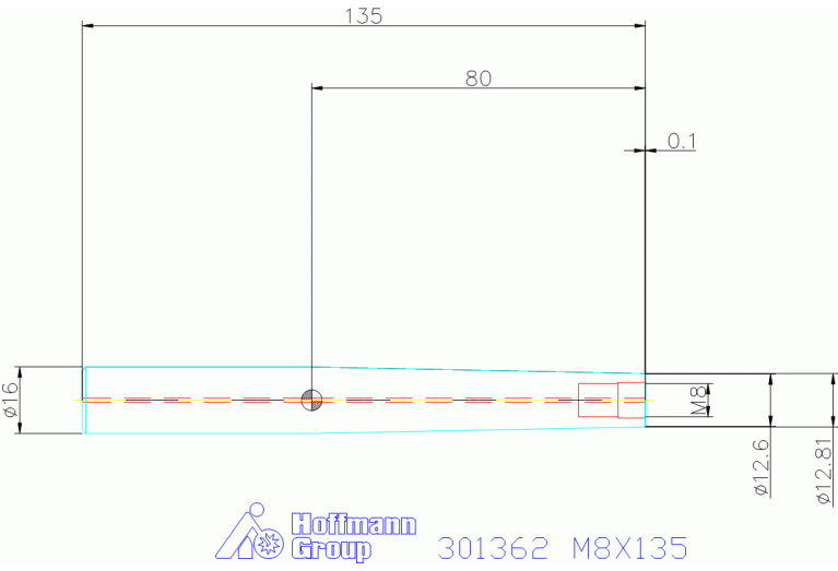 301362 M8X135