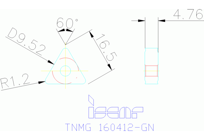 TNMG 160412-GN IC9150
