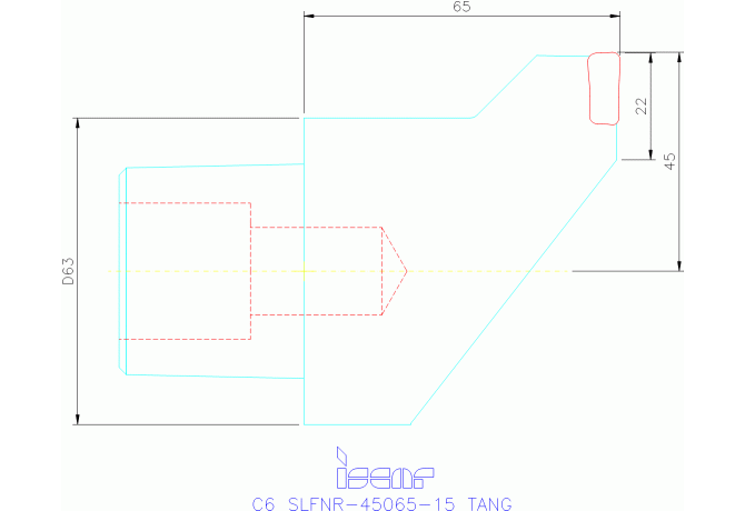 C6 SLFNR-45065-15 TANG