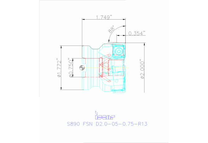 S890 FSN D2.0-05-0.75-R13