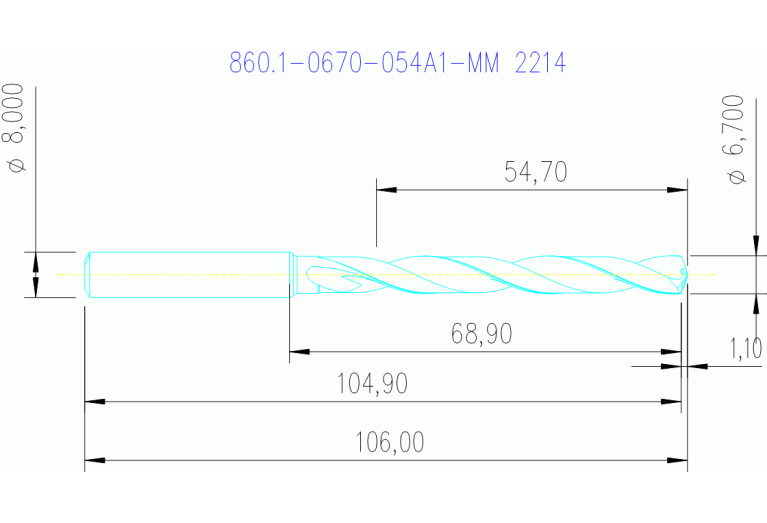 860.1-0670-054A1-MM 2214