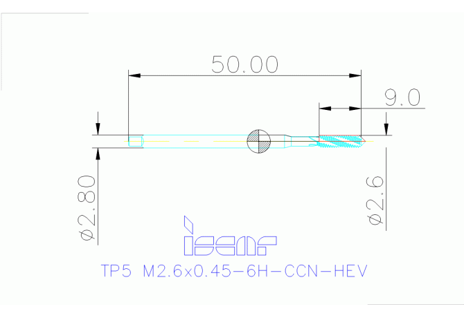 TP5 M2.6X0.45-6H-CCN-HEV