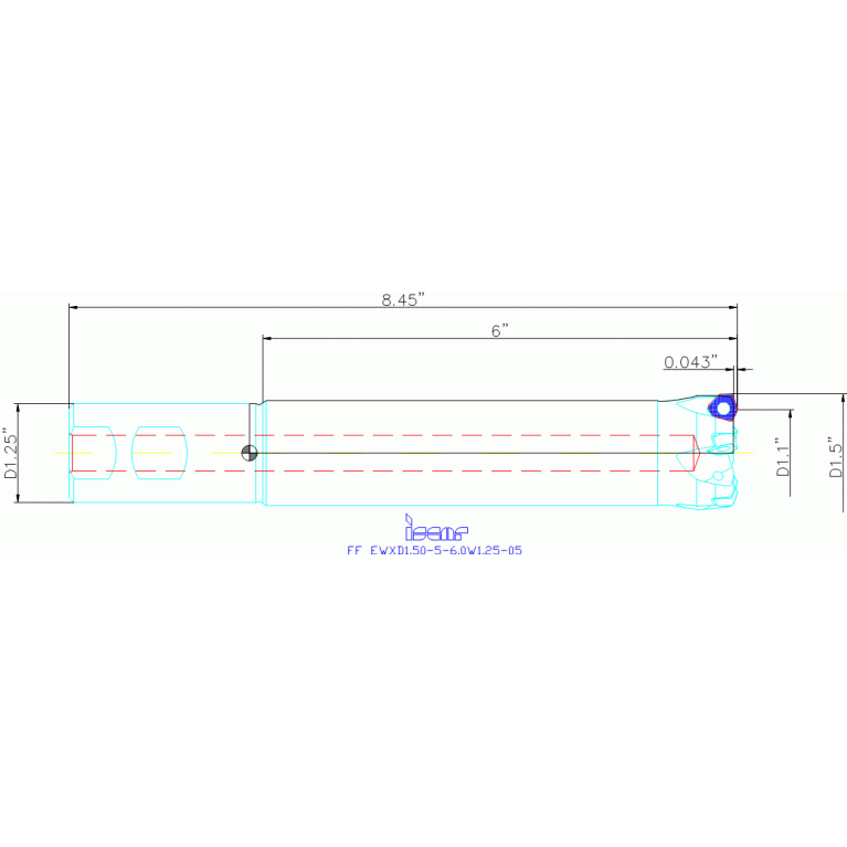 FF EWXD1.50-5-6.0W1.25-05