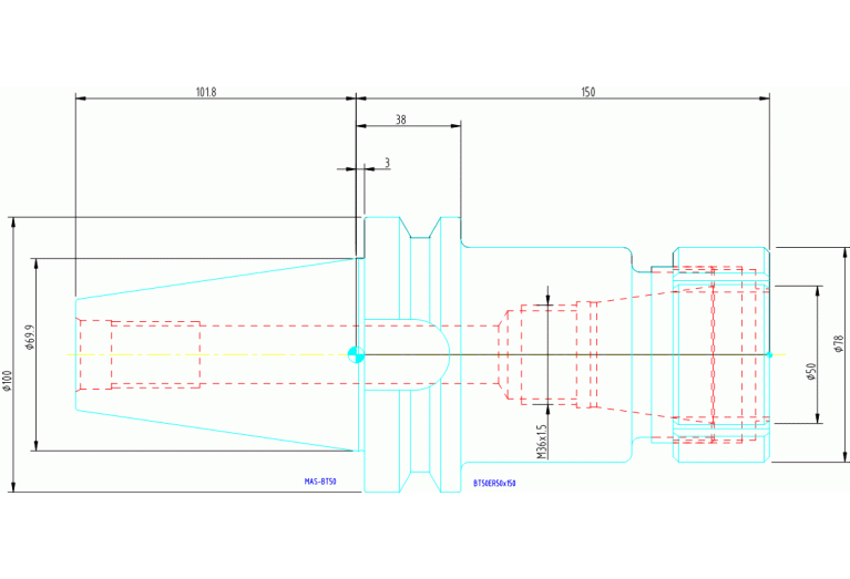 BT50ER50X150