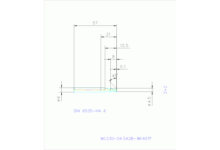 MC230-04.5A2B-WK40TF