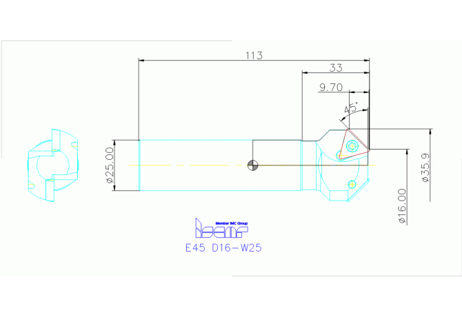 E45 D16-C25