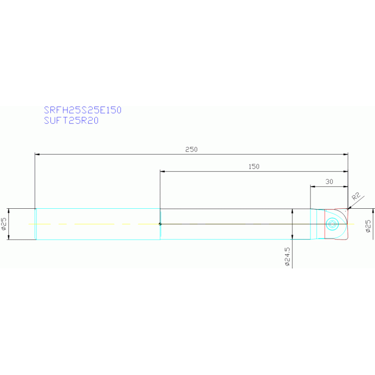 SRFH25S25E150