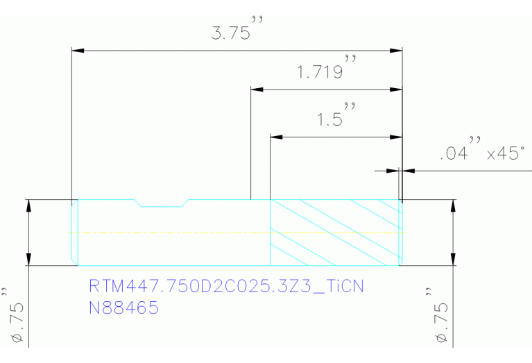 RTM447.750D2C025.3Z3 TICN