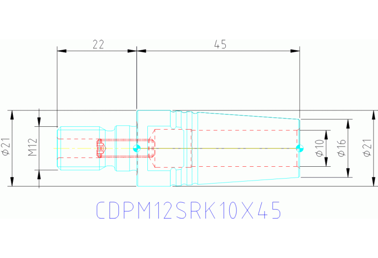 CDPM12SRK10X45