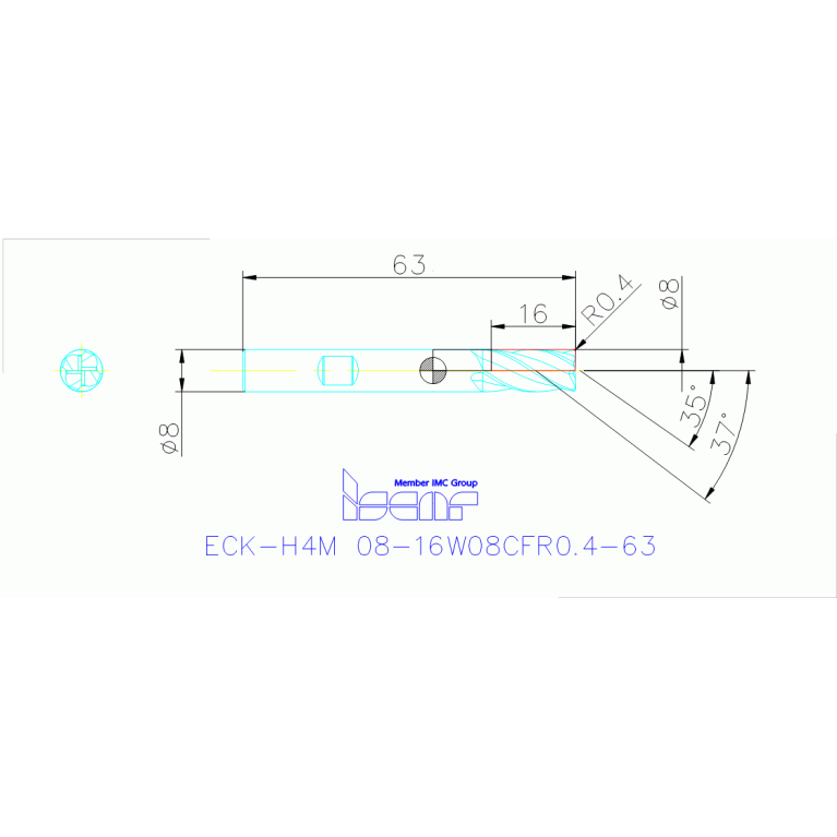 ECK-H4M 08-16W08CFR0.4-63 IC900