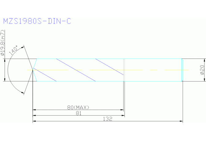 MZS1980S-DIN-C GP20M