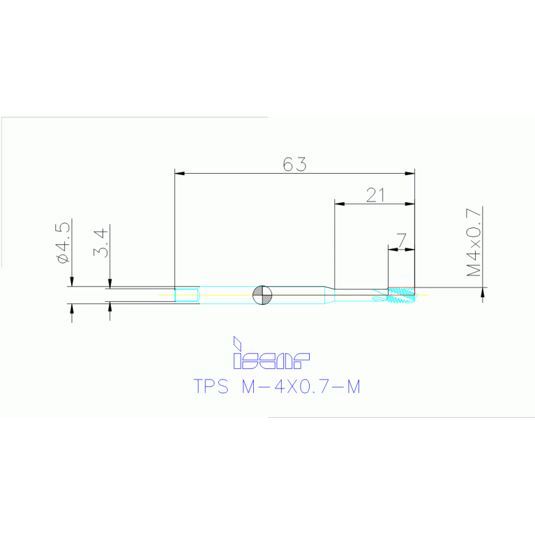 TPS M-4X0.7-M HETI
