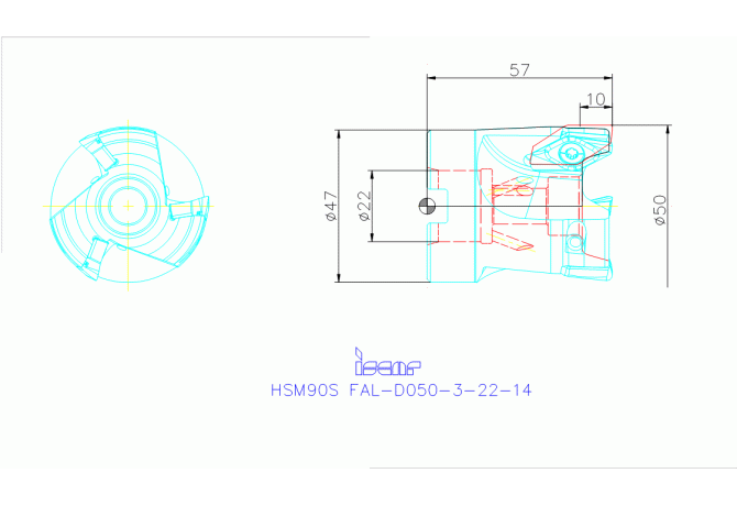 HSM90S FAL-D050-3-22-14