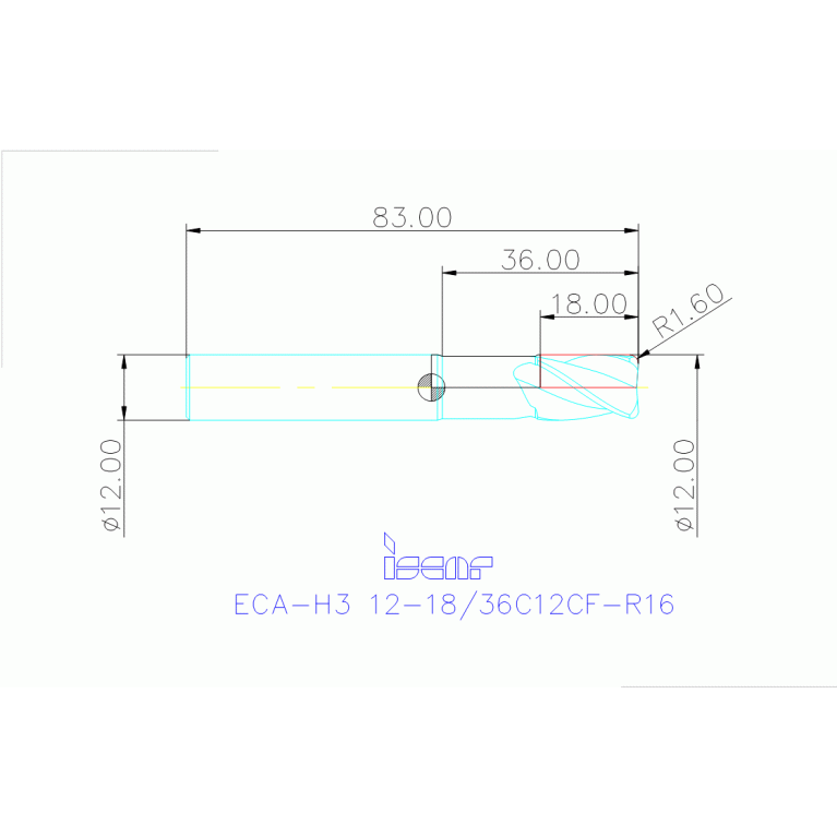 ECA-H3 12-18/36C12CF-R16 IC08