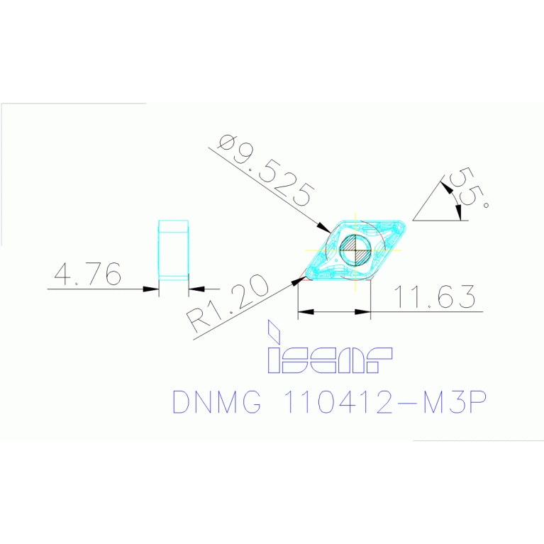 DNMG 110412-M3P IC830